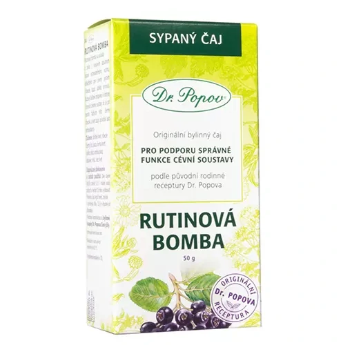 Dr. Popov Čaj Rutinová bomba 50 g