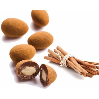 IBK Mandle v mléčné čokoládě a skořici 500g