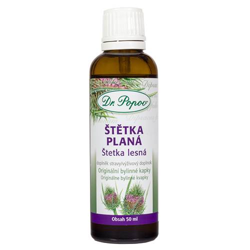 Dr. Popov Bylinné kapky Štětka planá 50 ml