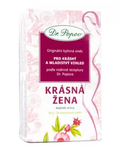 Dr. Popov Čaj Krásná žena 20 x 1,5 g