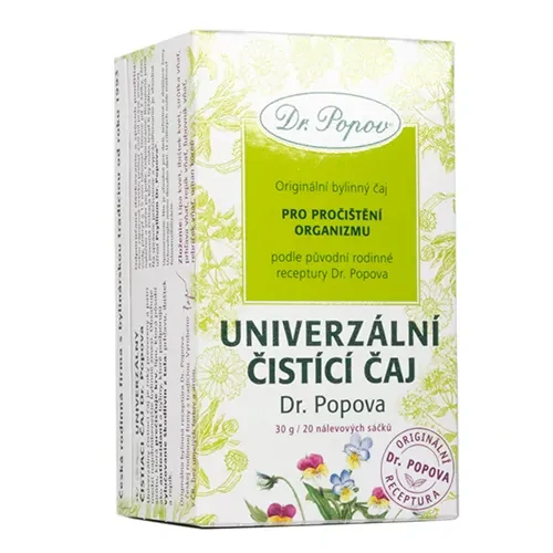 Dr. Popov Čaj Univerzální čistící 20 x 1,5 g