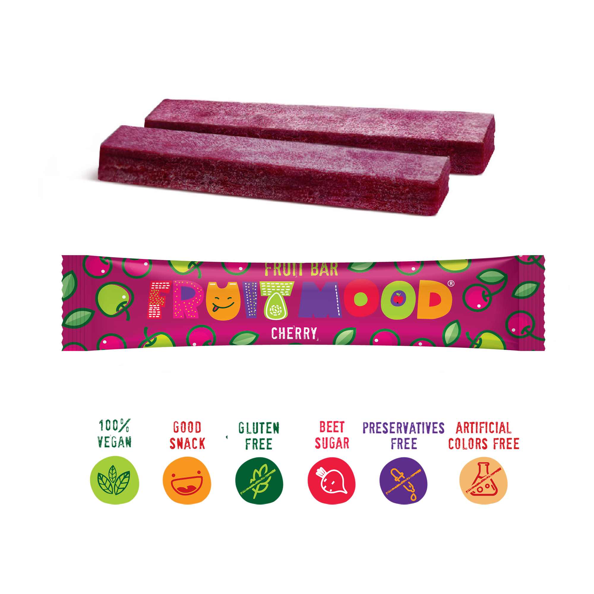 Sergio ovocná tyčinka Fruit Mood třešeň 20g