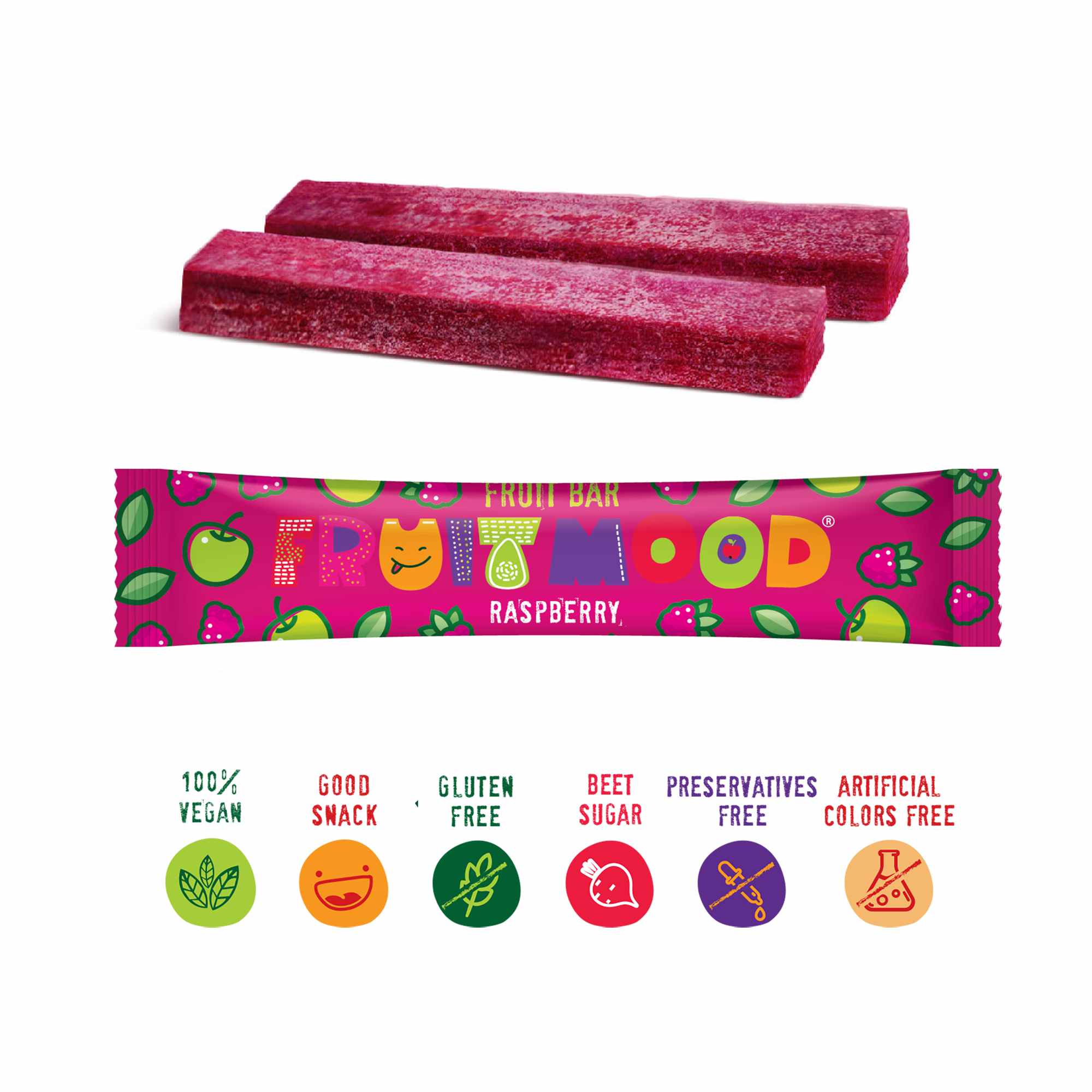 Sergio ovocná tyčinka Fruit Mood malina 20g