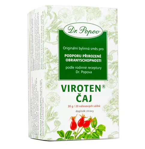 Dr. Popov Čaj Viroten 20 x 1,5 g