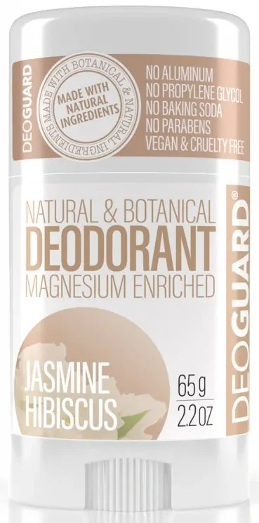 DEOGUARD Přírodní tuhý deodorant - jasmín a ibišek 65g