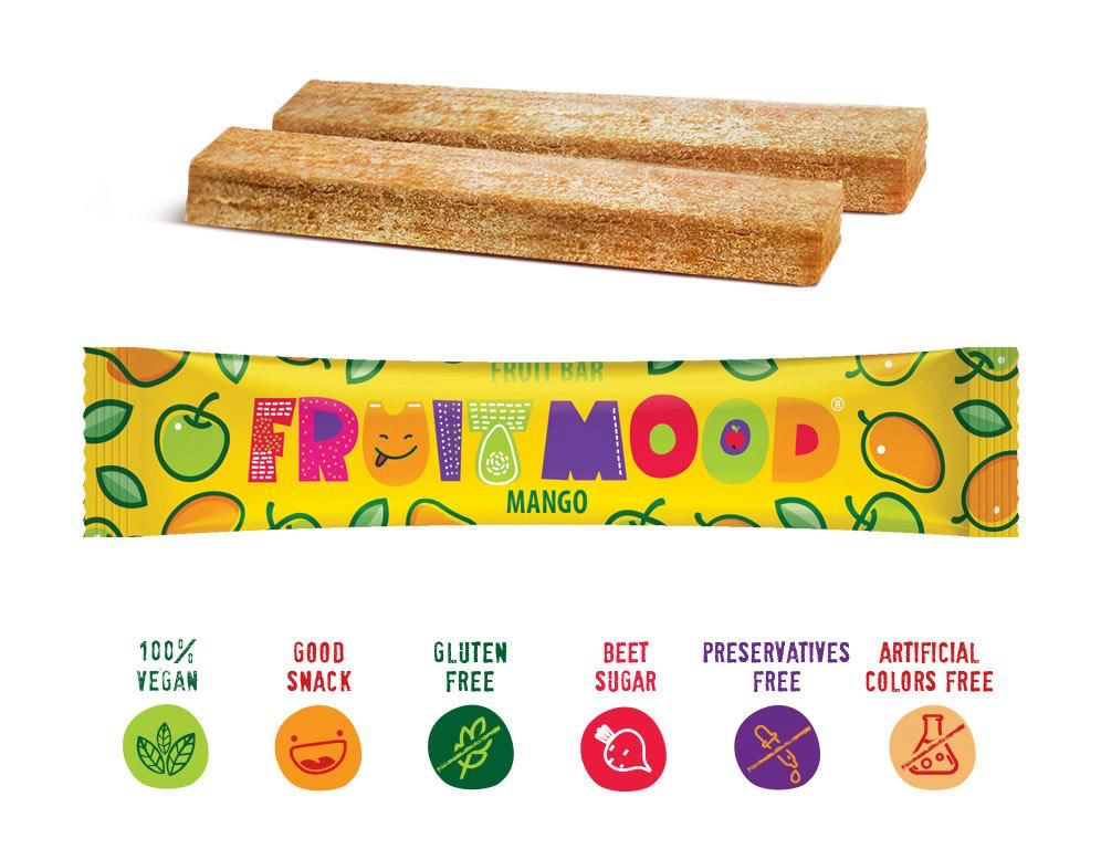 Sergio ovocná tyčinka Fruit Mood mango 20g