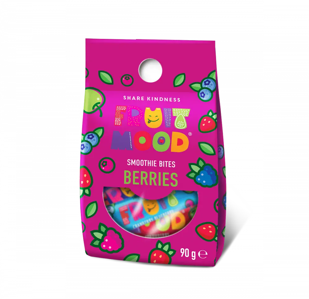 Sergio Ovocné mini tyčinky Fruit Mood Berries mix 90g