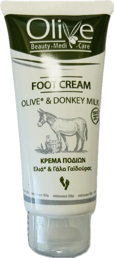OLIVE Krém na nohy Oslí mléko 100 ml