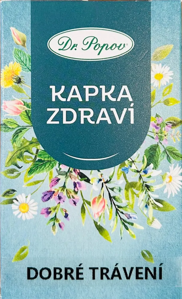 Dr. Popov Kapka zdraví pro DOBRÉ TRÁVENÍ