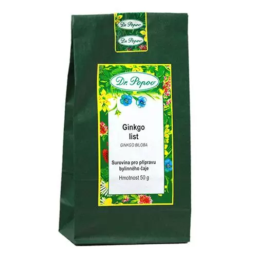 Dr. Popov Ginkgo list 50 g