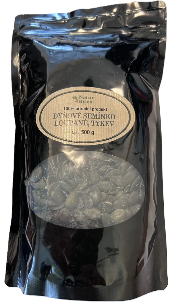 NaturBites Dýňové semínko loupané - tykev 500 g