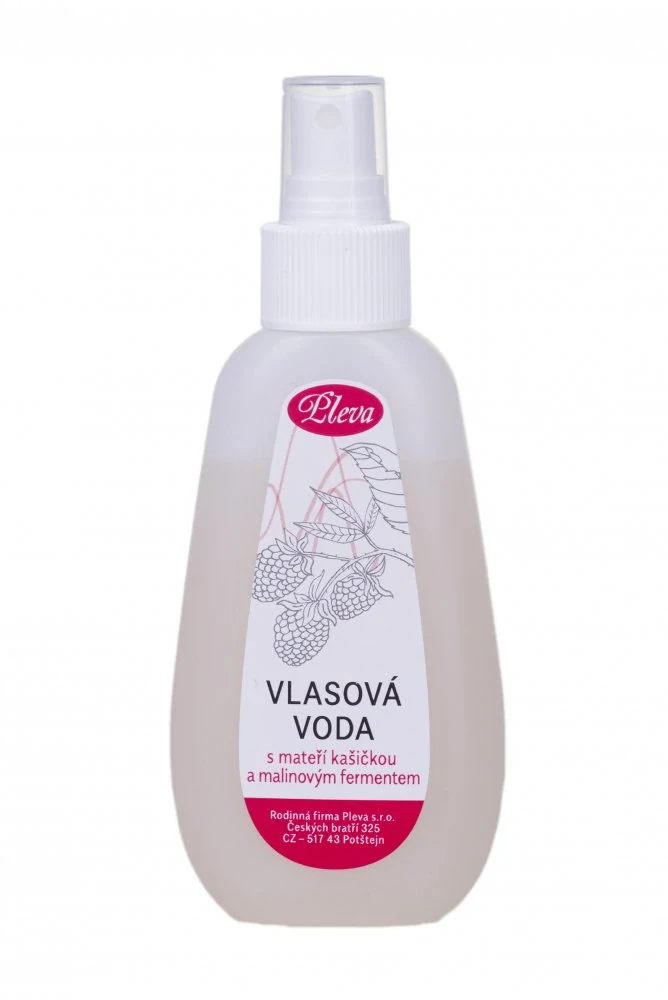 Pleva Vlasová voda s mateří kašičkou a malinovým fermentem 115 g