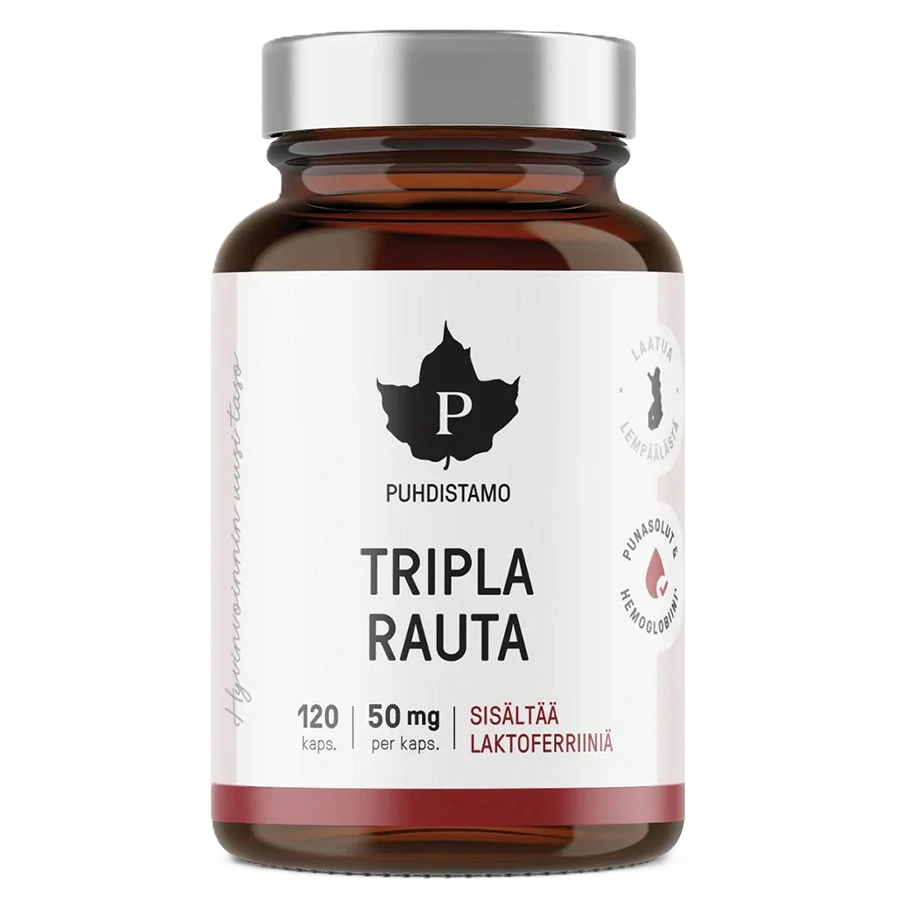 Puhdistamo Triple Iron 120 kapslí (Tripla Rauta)