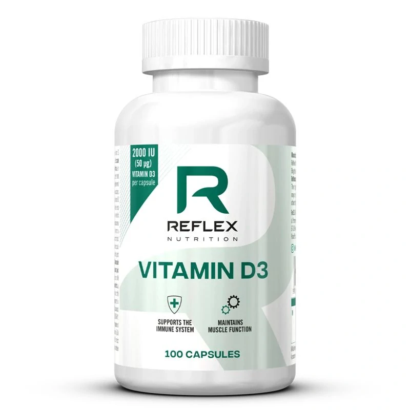 Reflex Nutrition Vitamin D3 100 kapslí