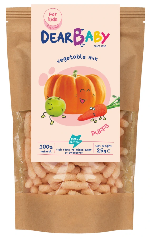 Dear Baby křupky Zeleninový mix 25g
