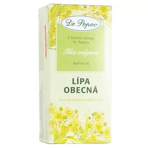 Dr. Popov Lípa obecná květ 20 x 2 g