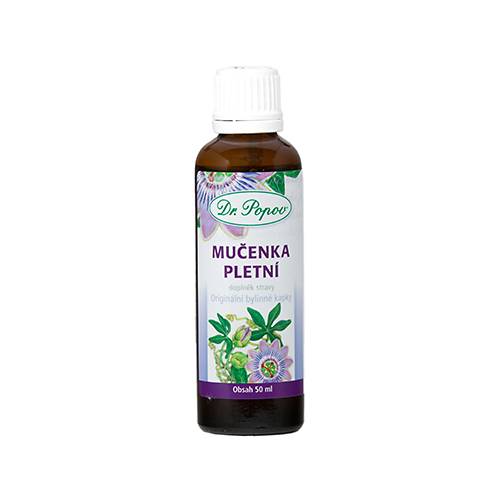 Dr. Popov Bylinné kapky Mučenka pletní 50 ml