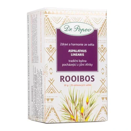 Dr. Popov Čaj Rooibos 20 x 1,5 g