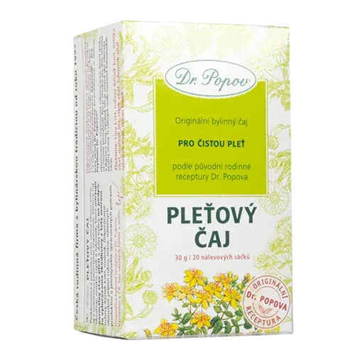 Dr. Popov Čaj Pleťový 20 x 1,5 g
