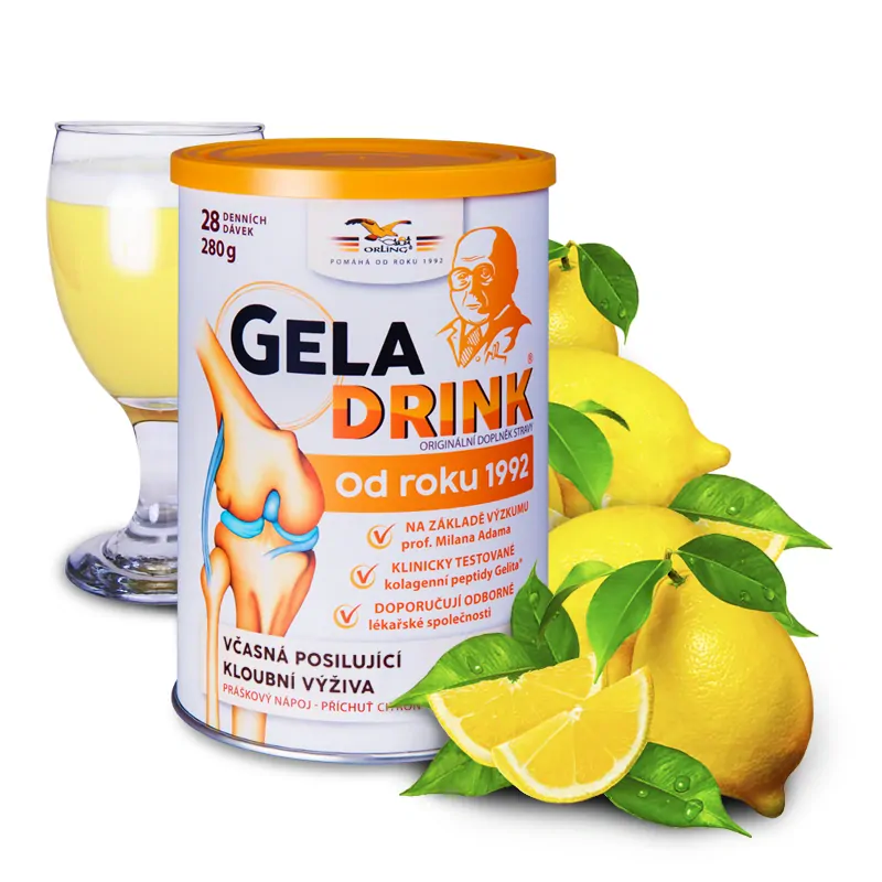 ORLING Geladrink nápoj Citrón 280 g