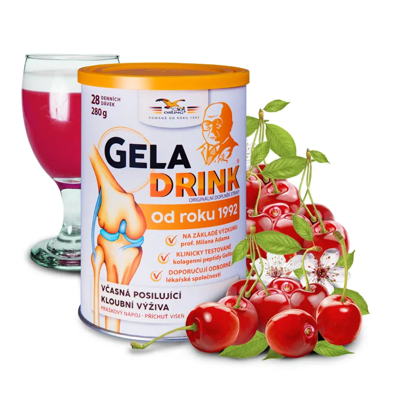 ORLING Geladrink nápoj Višeň 280 g