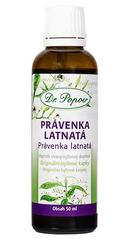 Dr. Popov Bylinné kapky Právenka latnatá 50 ml