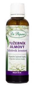 Dr. Popov Bylinné kapky Tužebník jilmový 50 ml