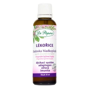 Dr. Popov Bylinné kapky Lékořice 50 ml