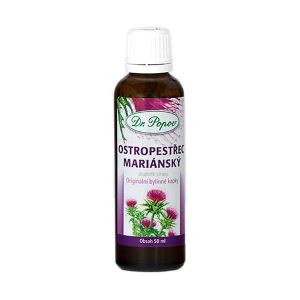 Dr. Popov Bylinné kapky Ostropestřec mariánský 50 ml