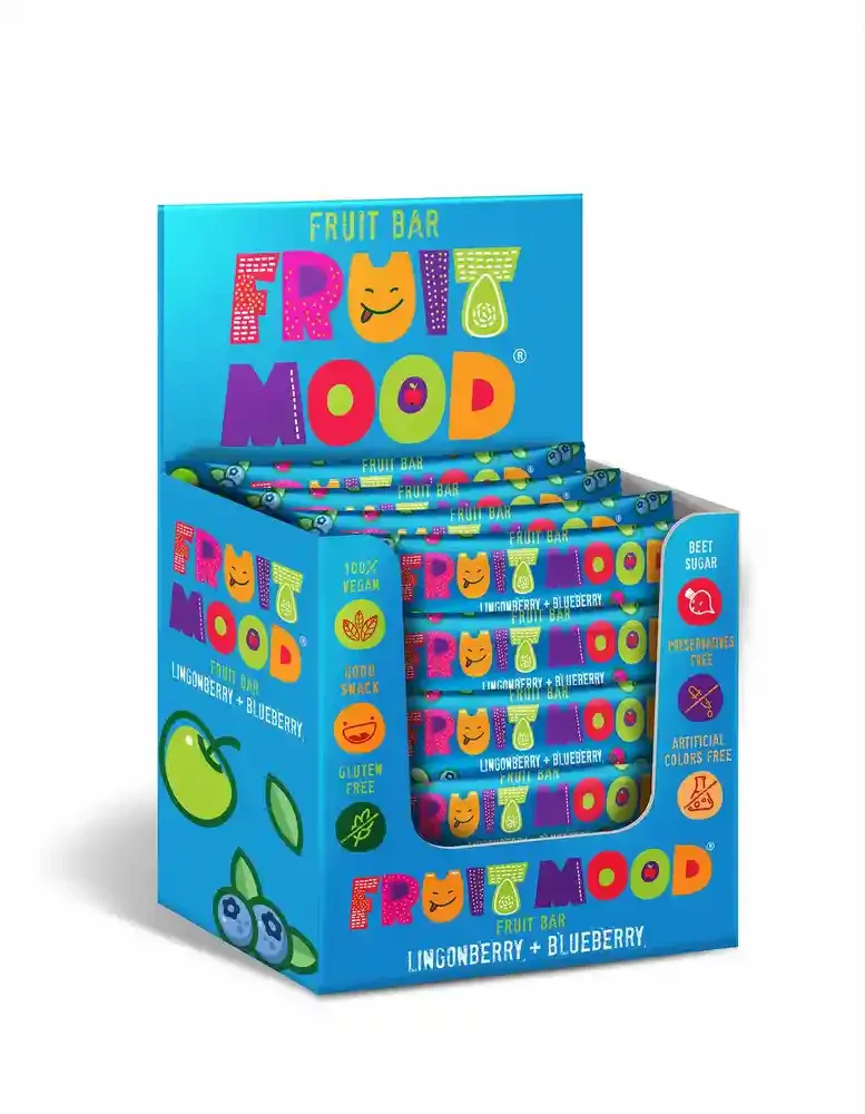 Sergio Ovocná tyčinka Fruit Mood brusinka/borůvka 20g