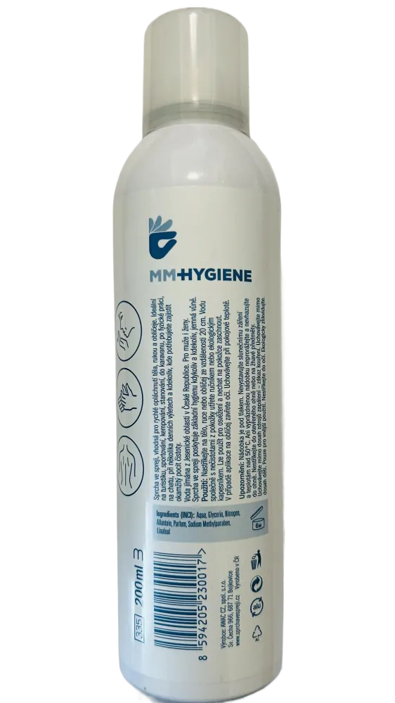 MM Hygiene Sprcha ve spreji - Klasik 200 ml