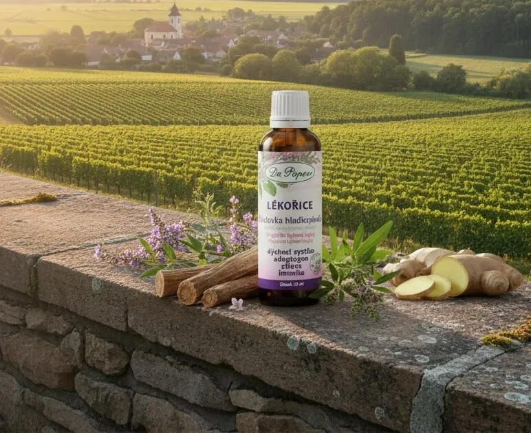 Dr. Popov Bylinné kapky Lékořice 50 ml
