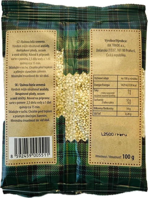 IBK Quinoa bílá 100 g