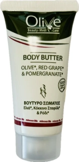 OLIVE Tělové máslo Červené hrozny a Granátové jablko 30 ml